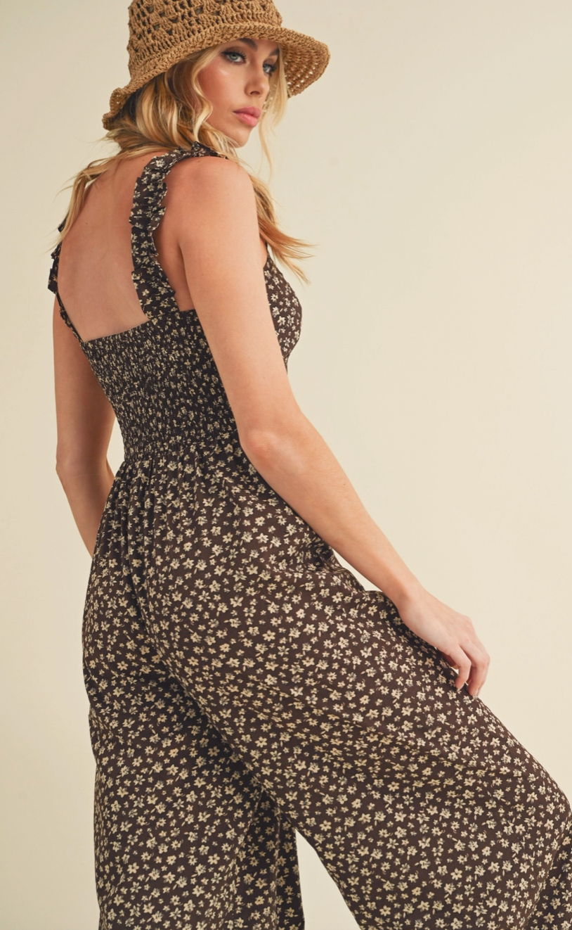 Ditsy Floral Jumpsuit