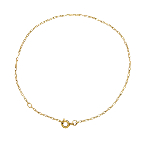 Beck Rectangle Chain Anklet