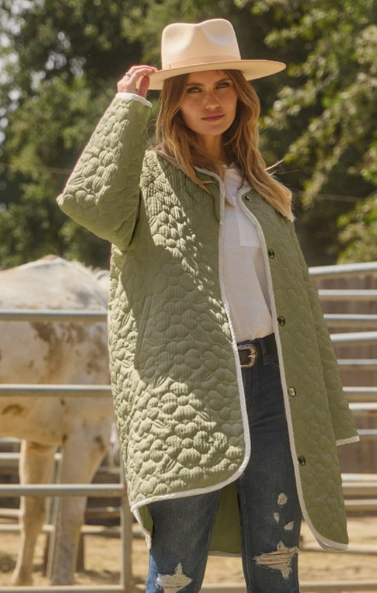 womens quilted coat in steinbach