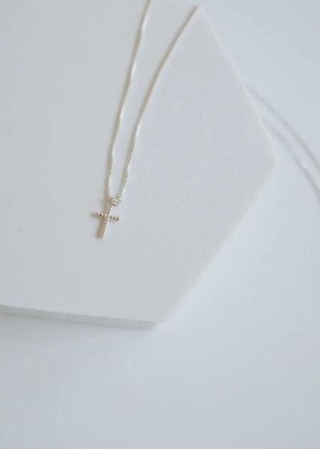 Sterling Silver Cross Necklace