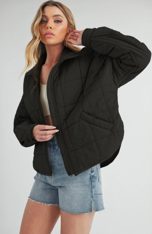 Quilted Puffer Jacket