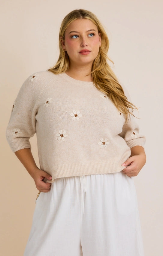 Daisy top in plus size