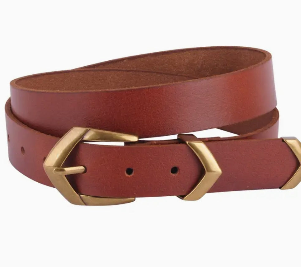 Boho Triangular Buckle Belt