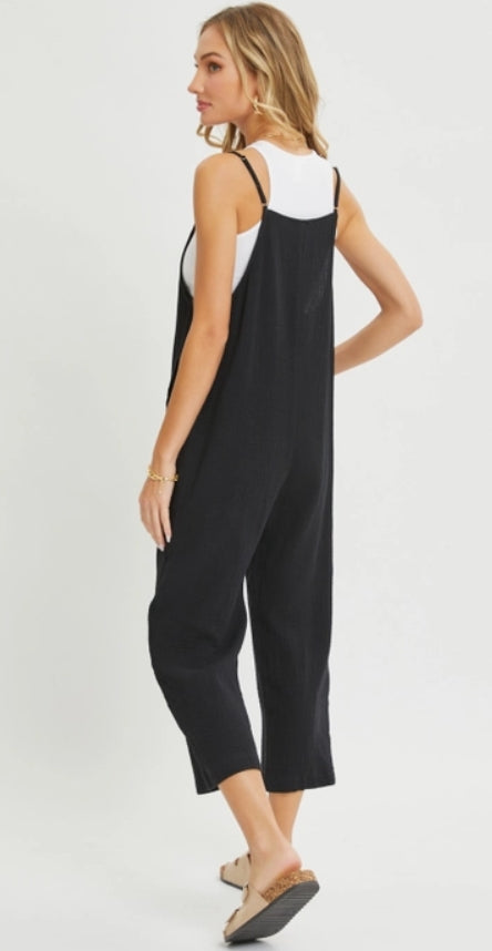 Cotton Gauze Jumpsuit