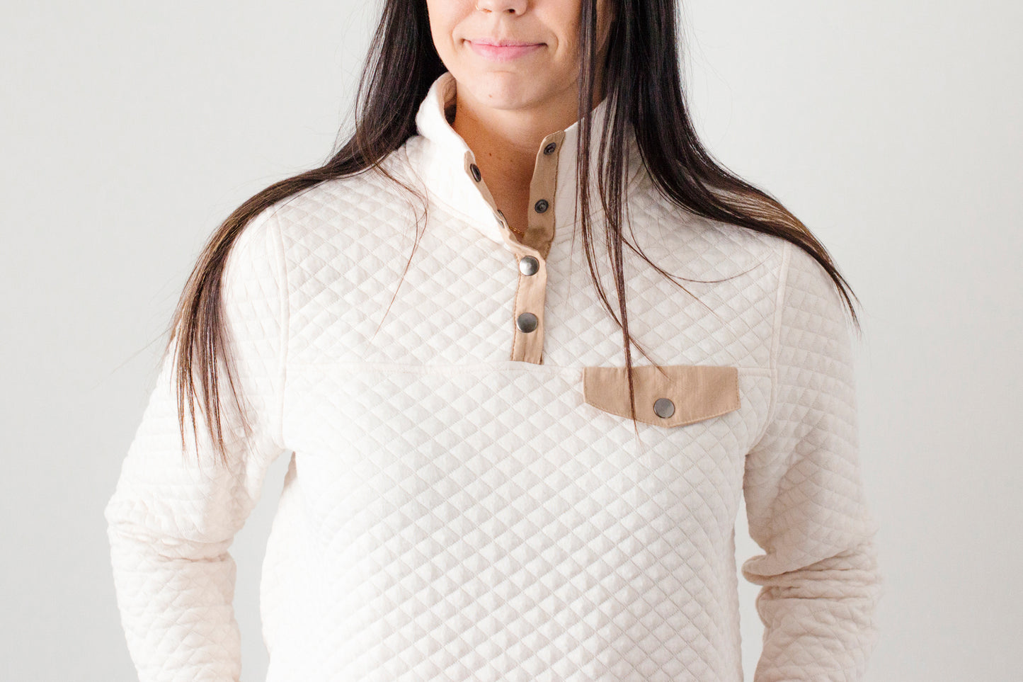 Women's ivory pullover
