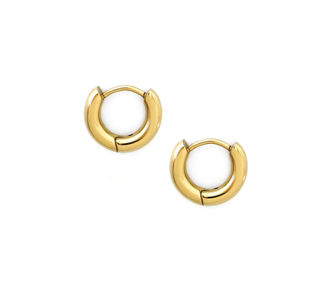 women's gold plated earrings