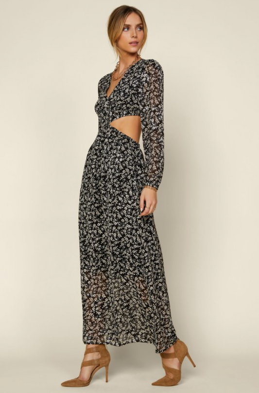 Vivian Floral Maxi Dress
