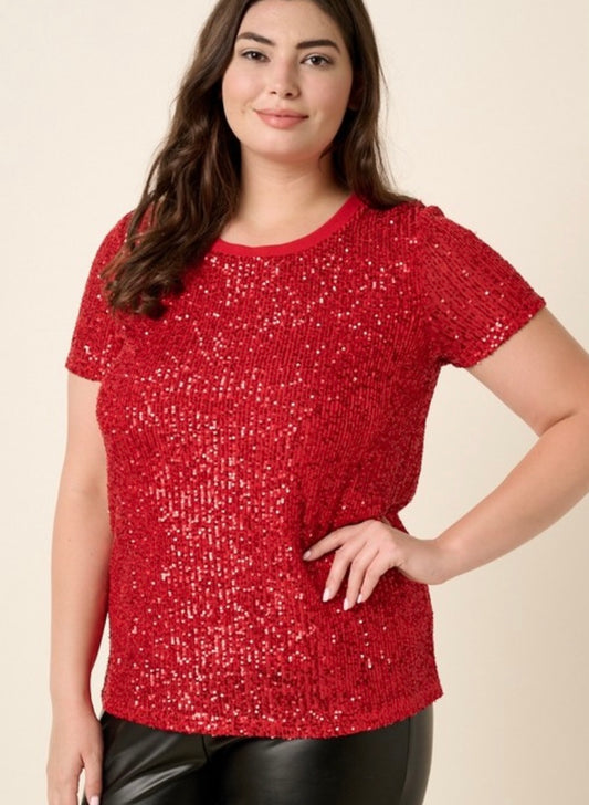 Sequin Tee (2 Colours)