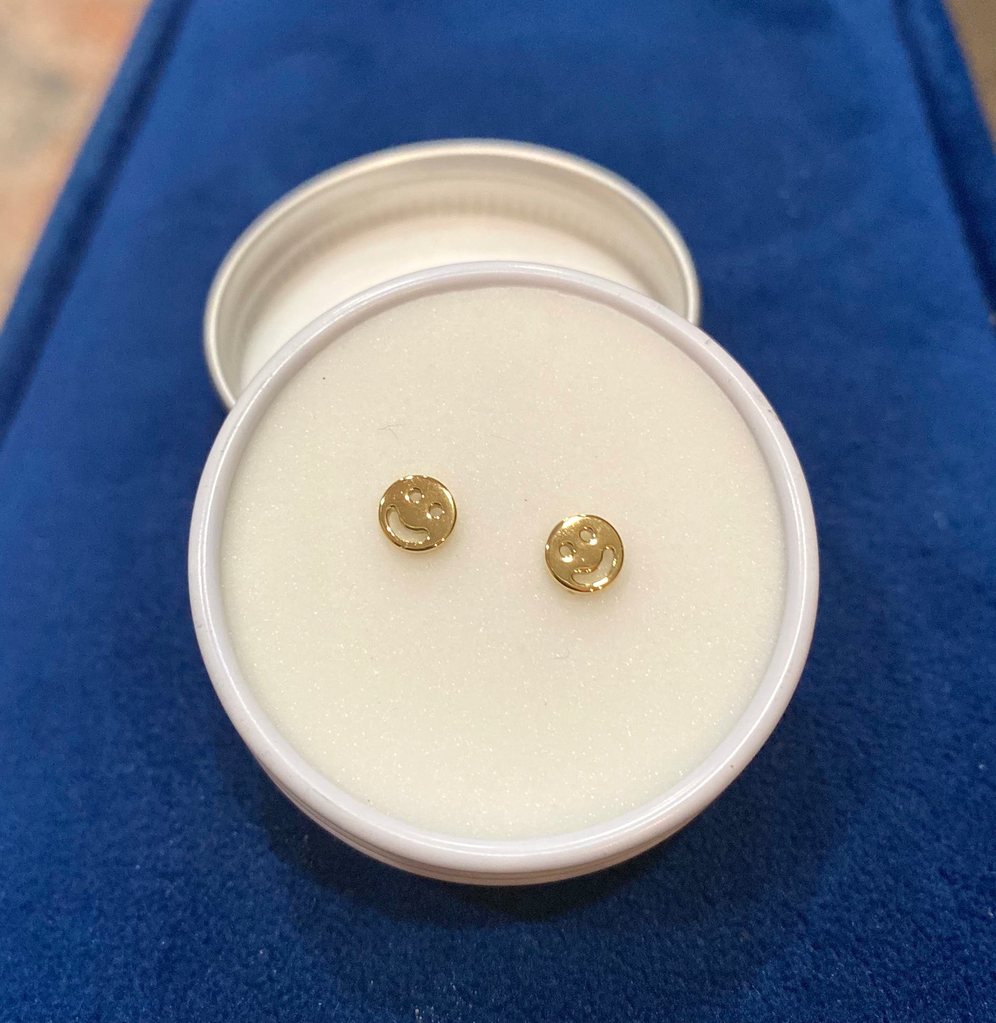 Smiley Stud Earrings